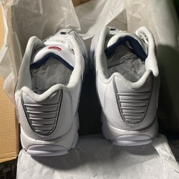 NWB K-SWISS Memory Foam white shoes medium sneakers sport work out running ST429 - Picture 7 of 10